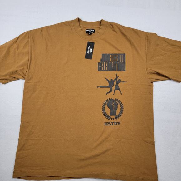HSTRY by NAS Juneteenth Celebration Tshirt Bundle Brown and White Sz XL (753) - Picture 2 of 9